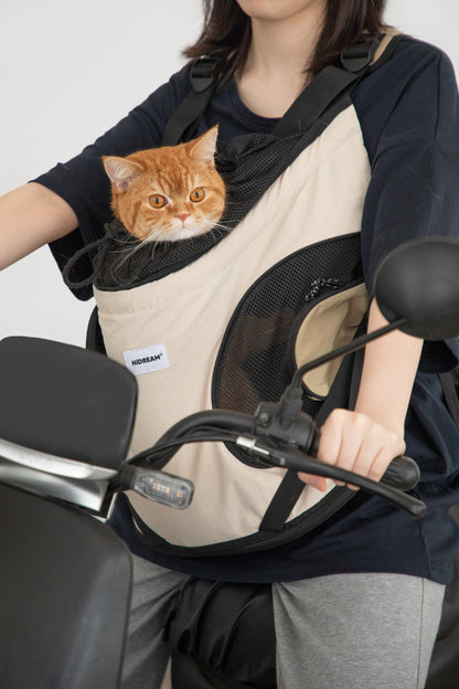 Front Tote Backpack - Green