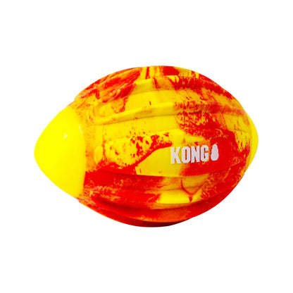 KONG Flexball Sport Football Dog Toy - Red Medium