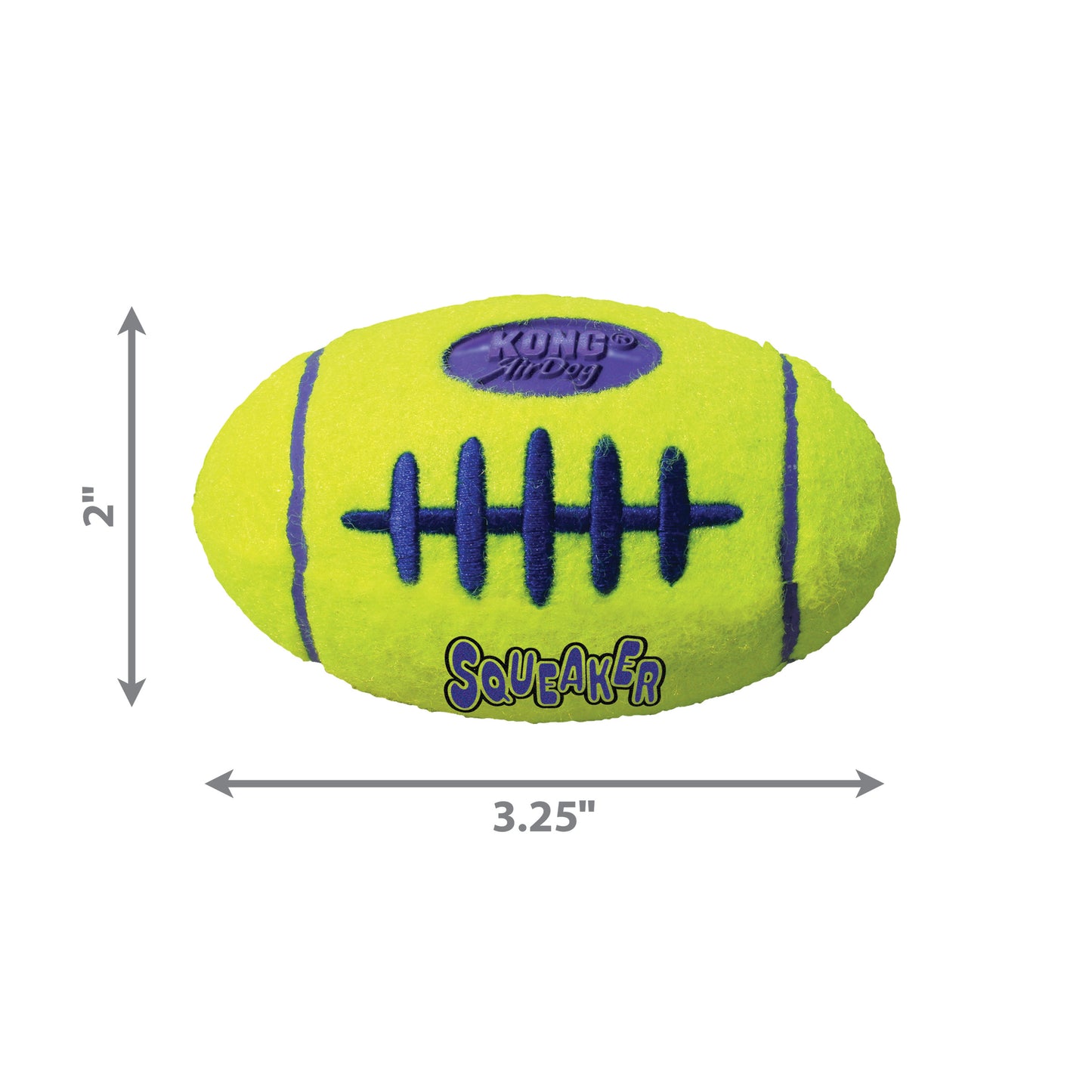 KONG AIRDOG SQUEAKER FOOTBALL