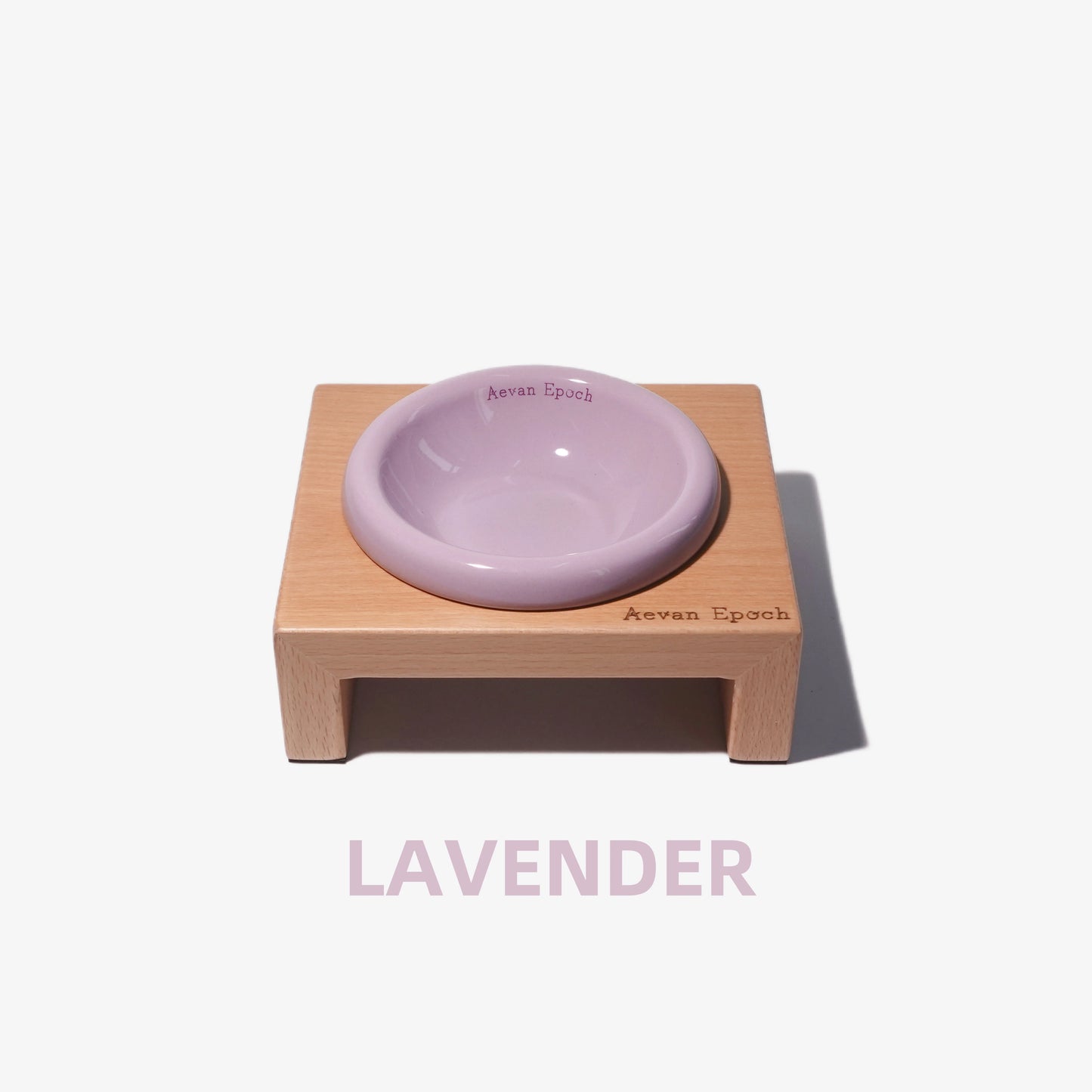 Aevan Epoch｜Premium Wood Pet Bowl Stand