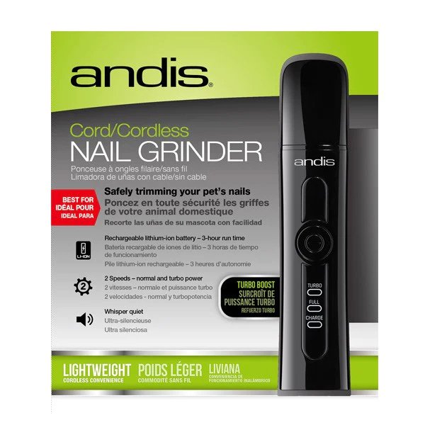 ANDIS CNG1 NAIL GRINDER CORD CORDLESS
