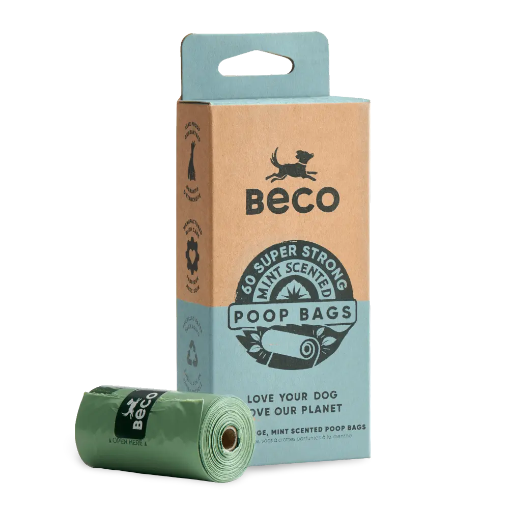 Beco Poop Bags Mint Scented