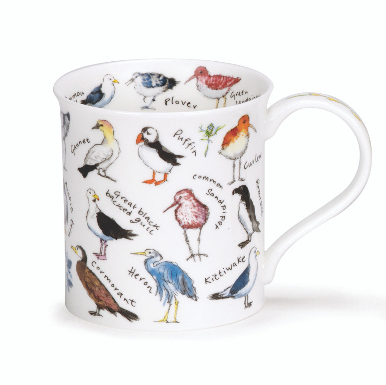 Dunoon Mug Bute Birdlife Costal Birds 300ml