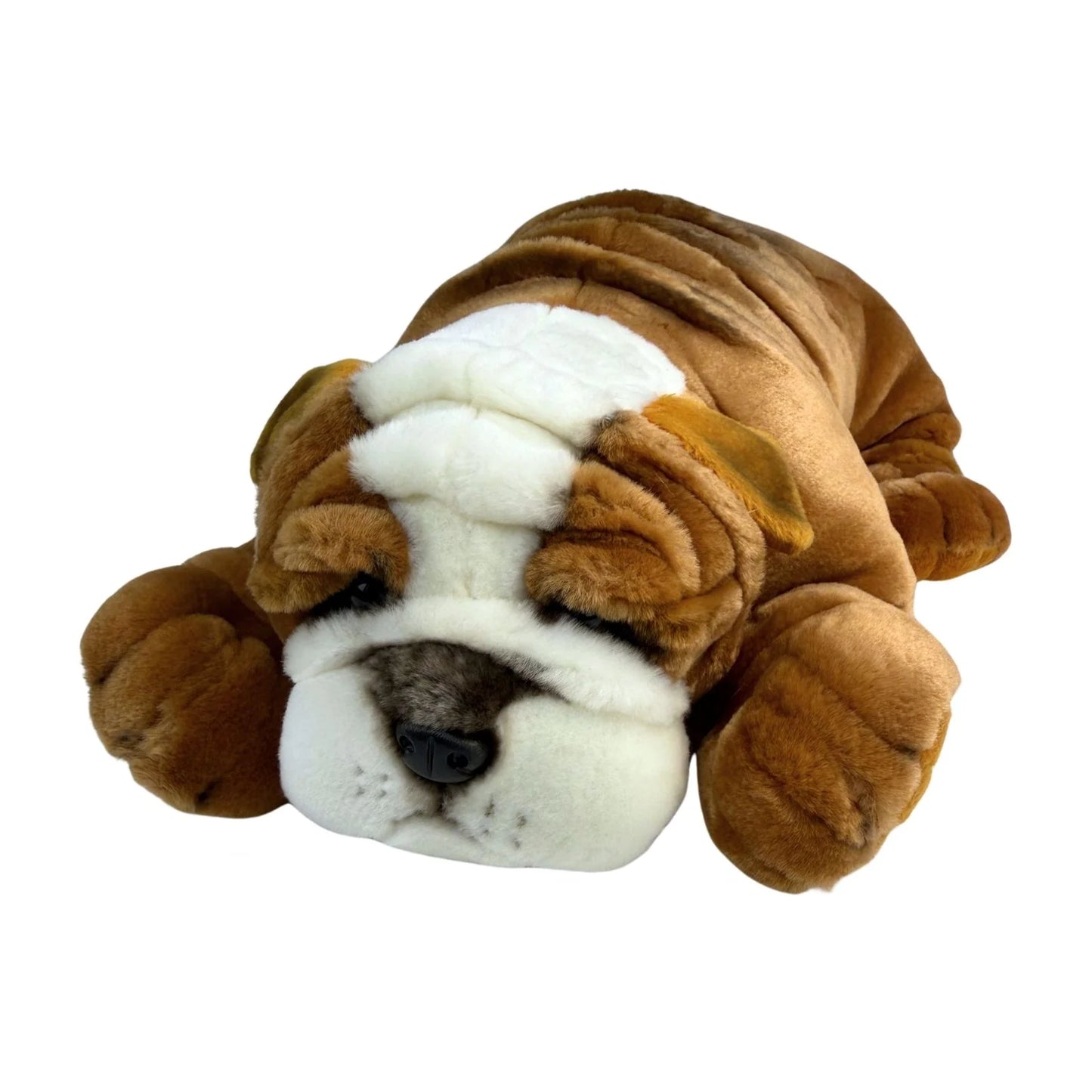 Bocchetta Plush Boston - Bulldog - 35cm, lying