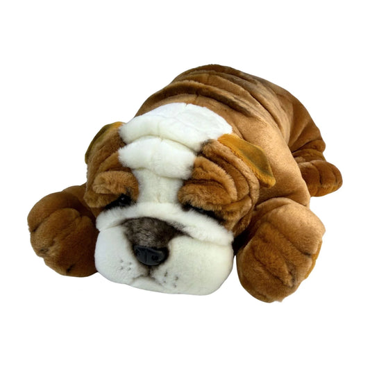 Bocchetta Plush Boston - Bulldog - 35cm, lying