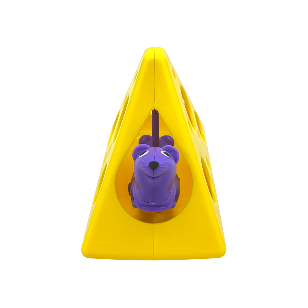 KONG CAT REWARDS ROCKER CHEESE Cat Toy