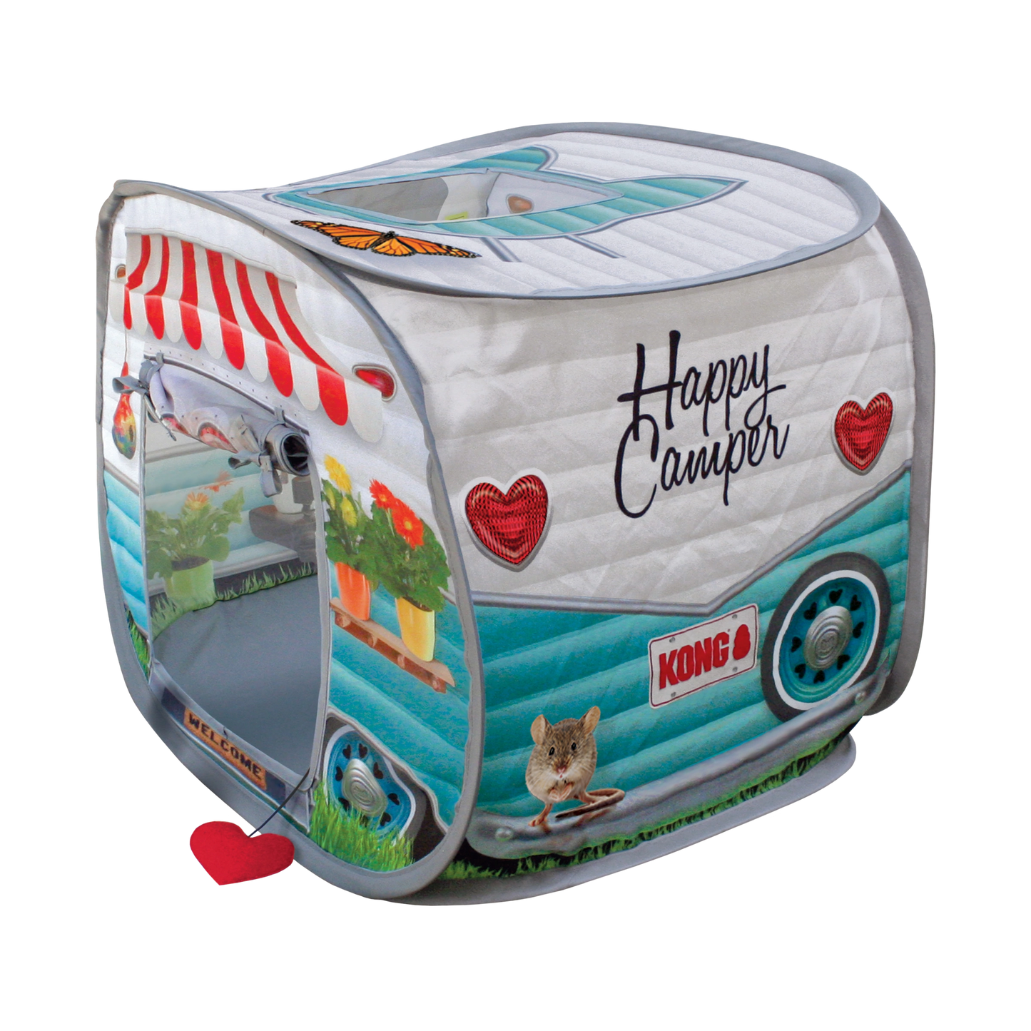KONG PLAY SPACES CAMPER Cat Toy