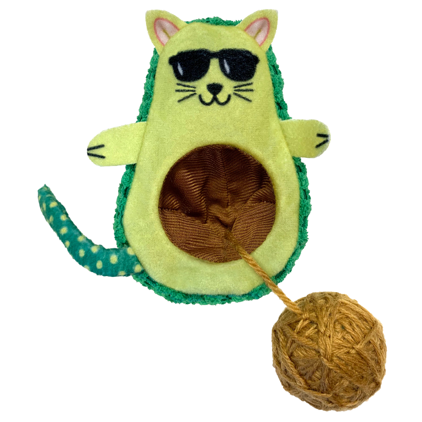 KONG WRANGLER AVOCATO CAT TOY