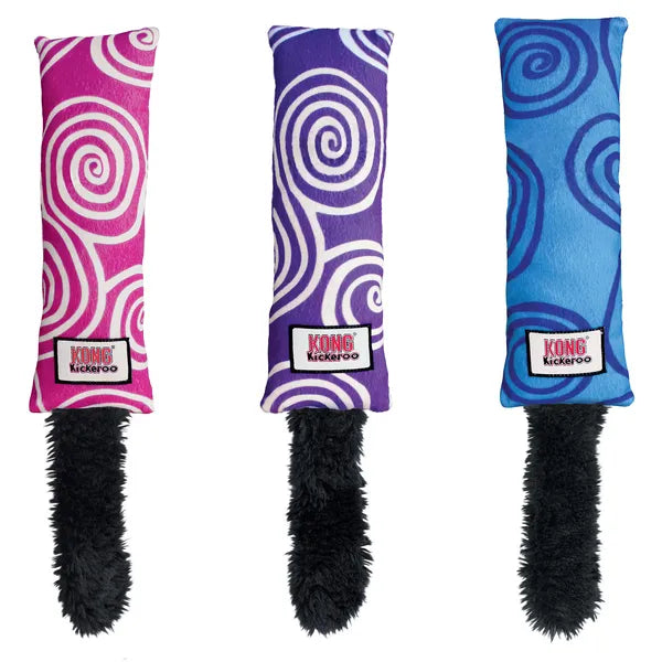 KONG Cat Kickeroo Swirl Pattern (Assorted)