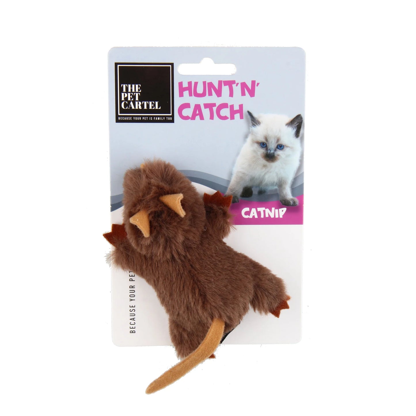 THE PET CARTEL HUNT N CATCH MOUSE Cat Toy