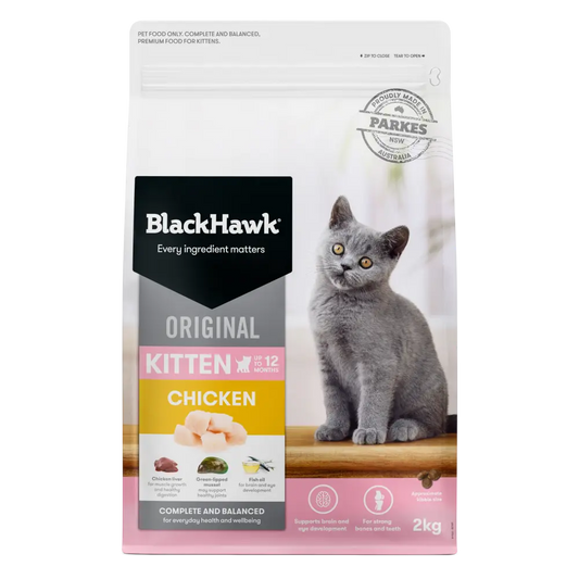 Black Hawk Original Kitten Food Chicken Cat Dry Food