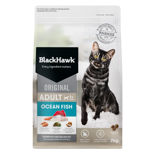 Black Hawk Original Cat Food Ocean Fish Cat Dry Food