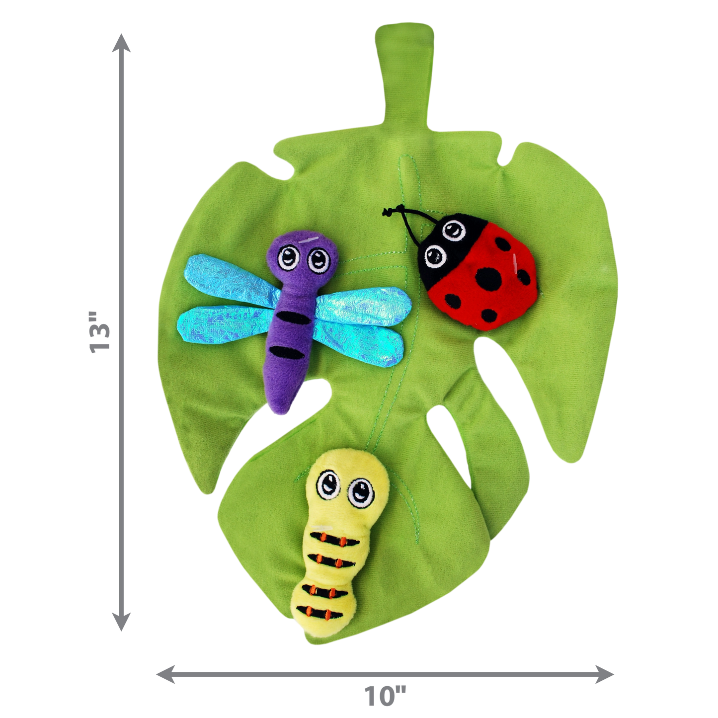 KONG PULL A PARTZ BUGZ Cat Toy