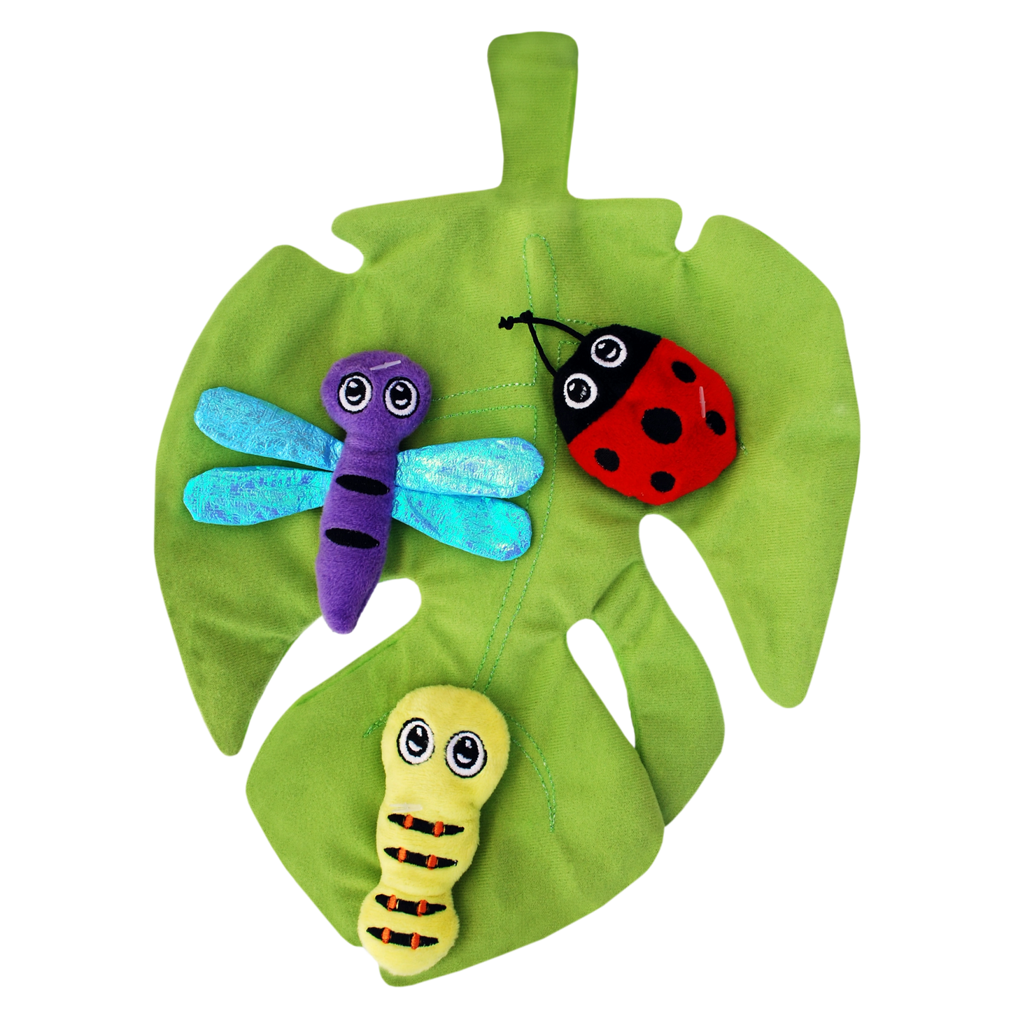 KONG PULL A PARTZ BUGZ Cat Toy