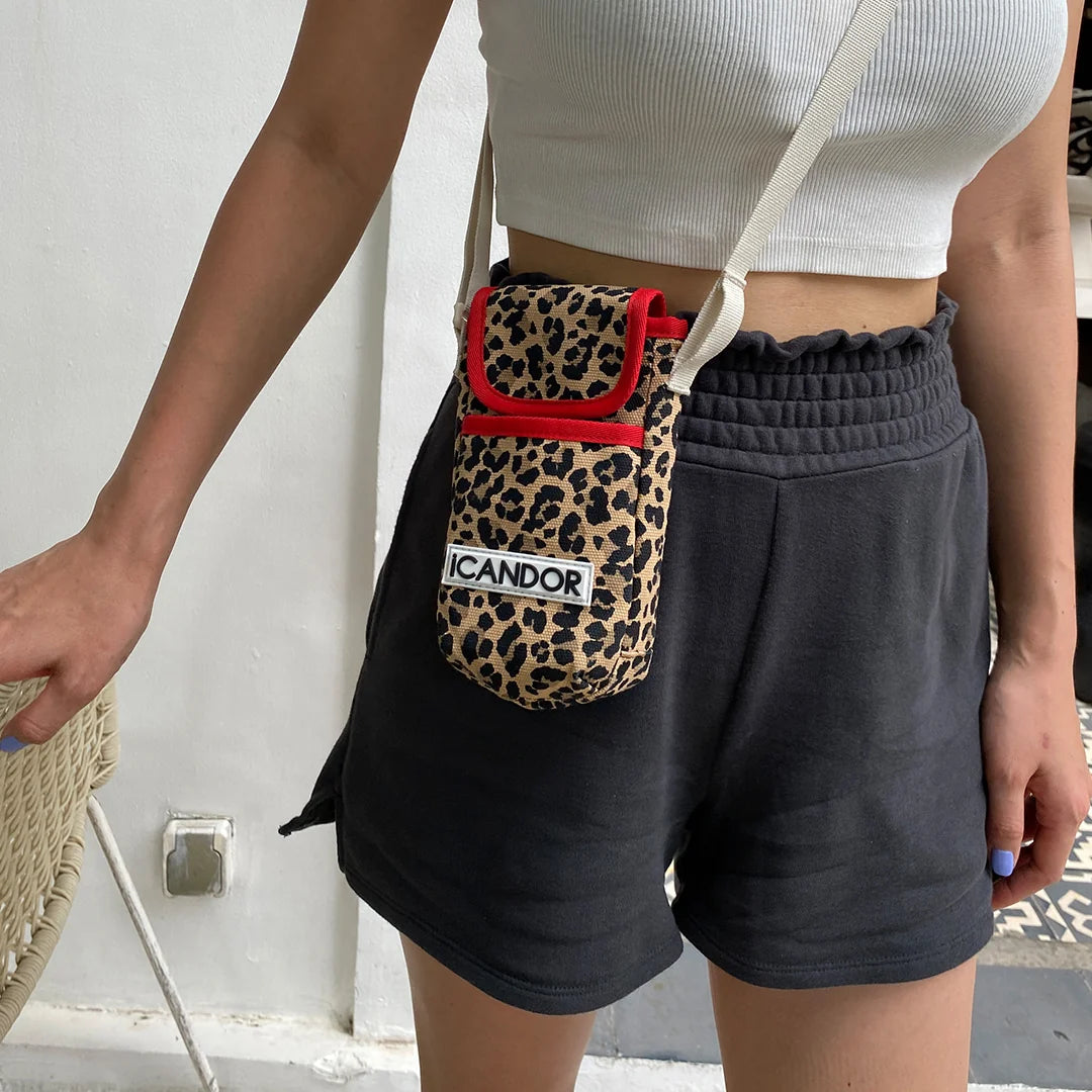 iCandor Cashew Nut Bag | Dog Owner Sling Phone Pouch