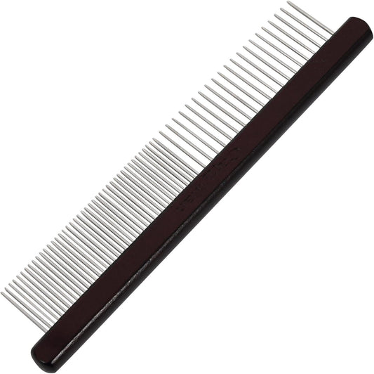CattyMan Natural Style WOODEN WIDE & NARROW TEETH COMB