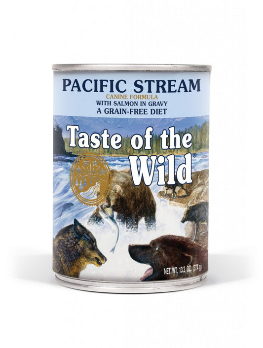 Taste of the Wild Wetlands Canine Formula with Salmon in Gravy for Dogs Can 390g