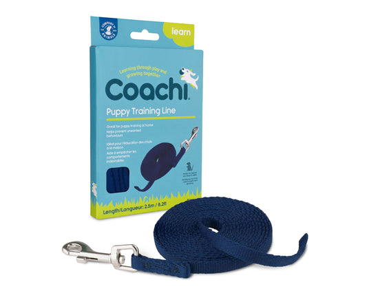 COACHI PUPPY TRAINING LINE NAVY 2.5M