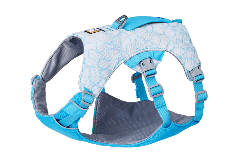 Ruffwear Swamp Cooler Harness Biolumin Blue
