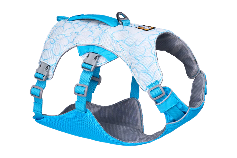 Ruffwear Swamp Cooler Harness Biolumin Blue