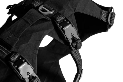 (2026 NEW) RUFFWEAR Ridgeline Harness Obsidian Black