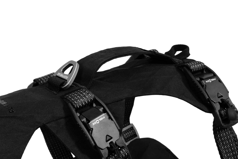 (2026 NEW) RUFFWEAR Ridgeline Harness Obsidian Black