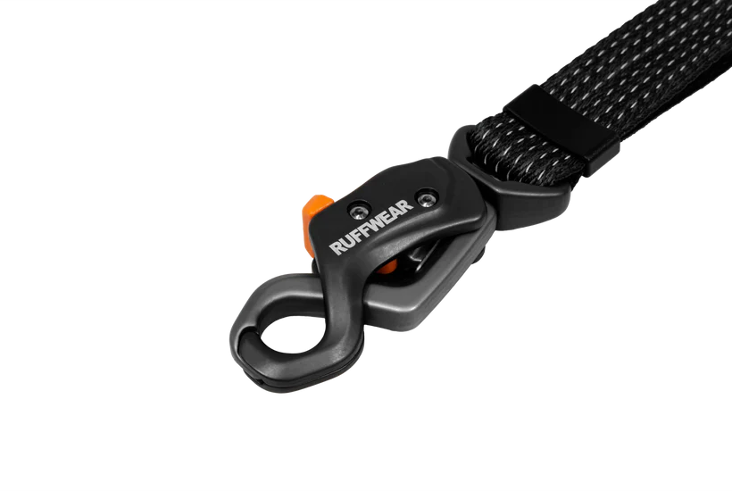 (2026 NEW)  RUFFWEAR Ridgeline Leash - Obsidian Black