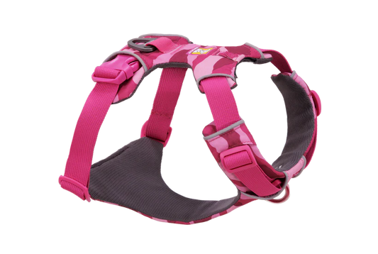 (2026 NEW) RUFFWEAR Front Range Harness - Pink Mountains