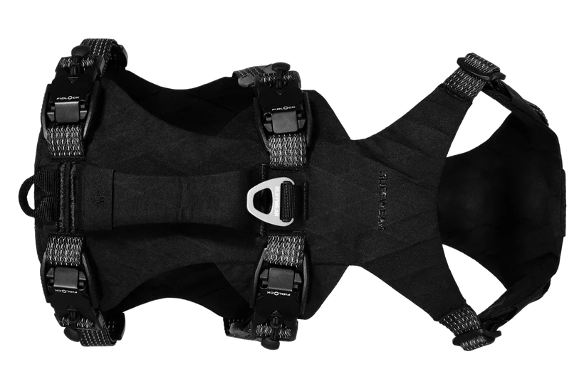 (2026 NEW) RUFFWEAR Ridgeline Harness Obsidian Black