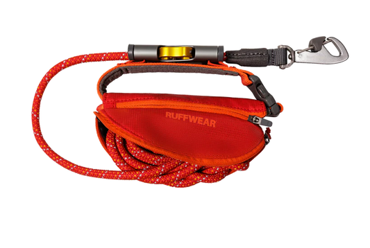 (2026 NEW) RUFFWEAR Hitch Hiker™ Leash - Red Currant