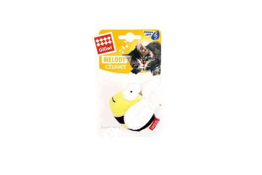 GiGwi Melody Chaser Bee Motion Active Cat Toy