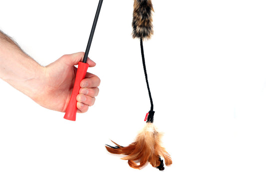 GiGwi Feather Teaser Natural