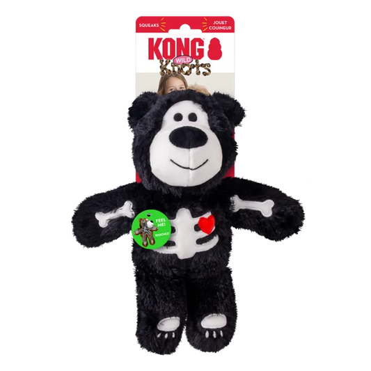 KONG Halloween WKnot Skeleton Bear Md/Lg