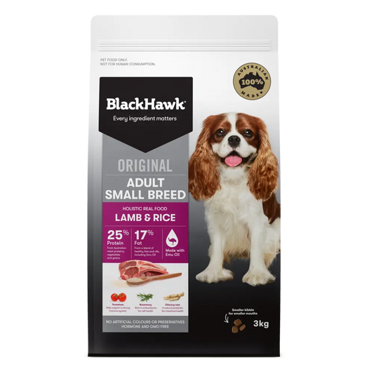 BLACK HAWK SMALL LAMB RICE Dog Dry Food