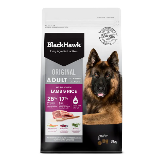 BLACK HAWK ADULT LAMB & RICE Dog Dry Food