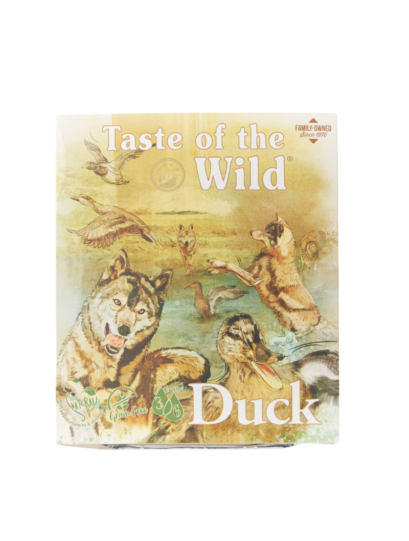 Taste of the Wild Duck and Chicken with Fruit and Vegetable Tray 390g