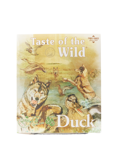 Taste of the Wild Duck and Chicken with Fruit and Vegetable Tray 390g