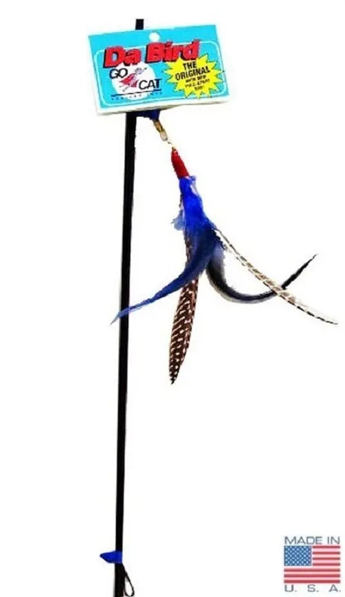 GO CAT PULL-APART ROD - DA BIRD ORIGINAL FEATHER