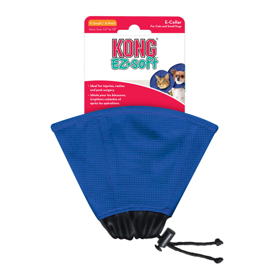 KONG Dog EZ Soft™ Recovery Collar Blue