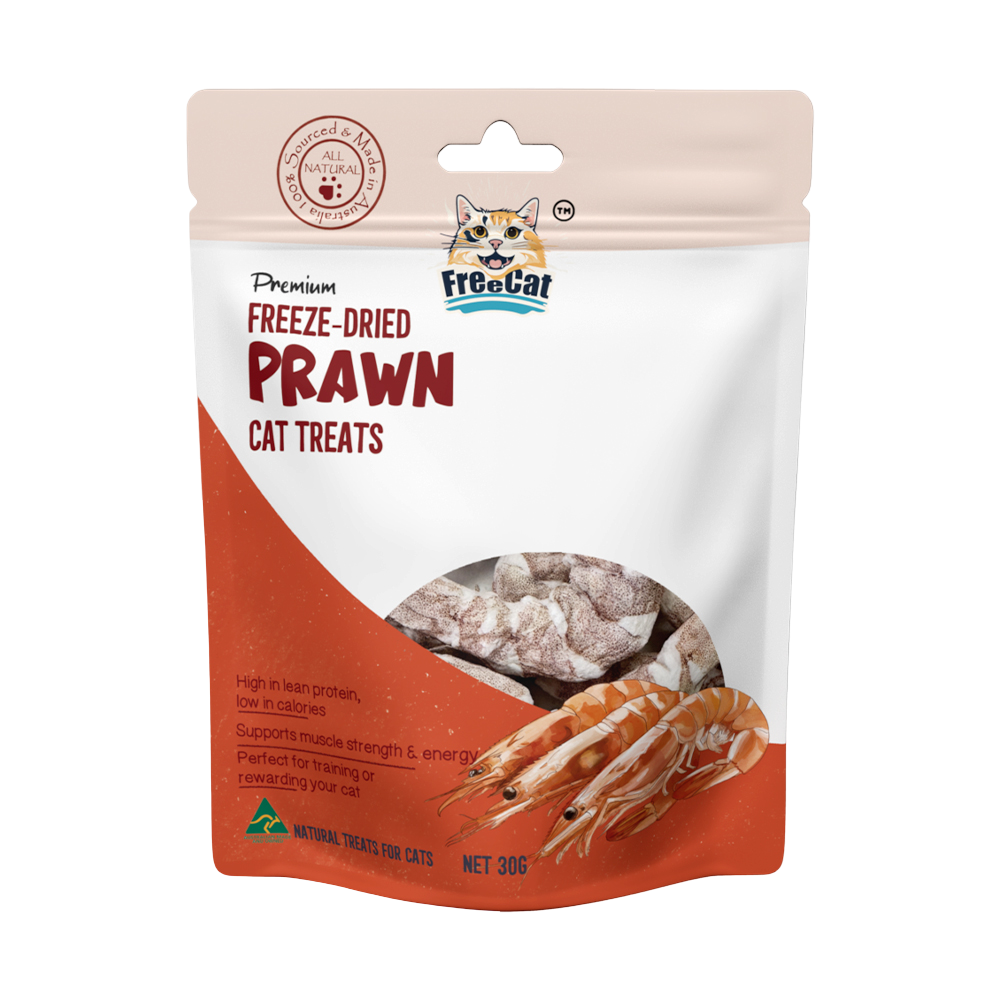 FREECAT Freeze Dried Prawn Cat Treats