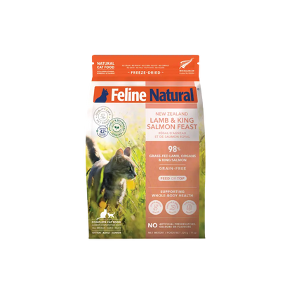 Feline Natural Freeze-Dried Core Diets Lamb & Salmon Feast Adult Cat Food