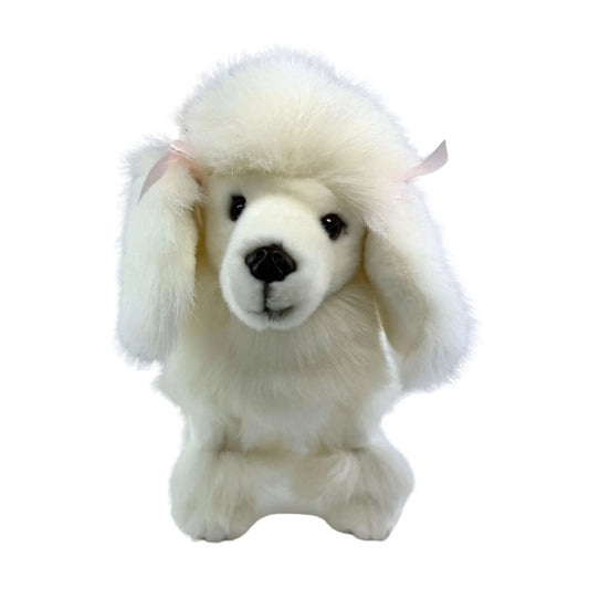 Bocchetta Plush Fifi - Poodle, white - 28cm, standing