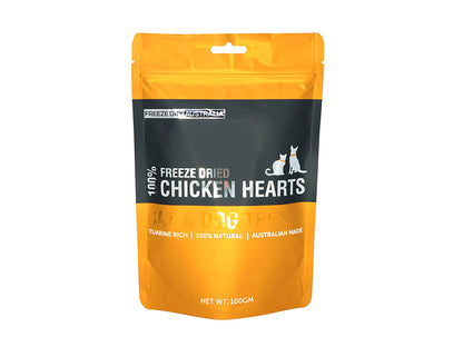 Freeze Dry Australia Freeze Dried Chicken Hearts Pet Treats