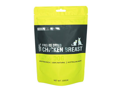 Freeze Dry Australia Freeze Dried Diced Chicken Breast Pet Treats