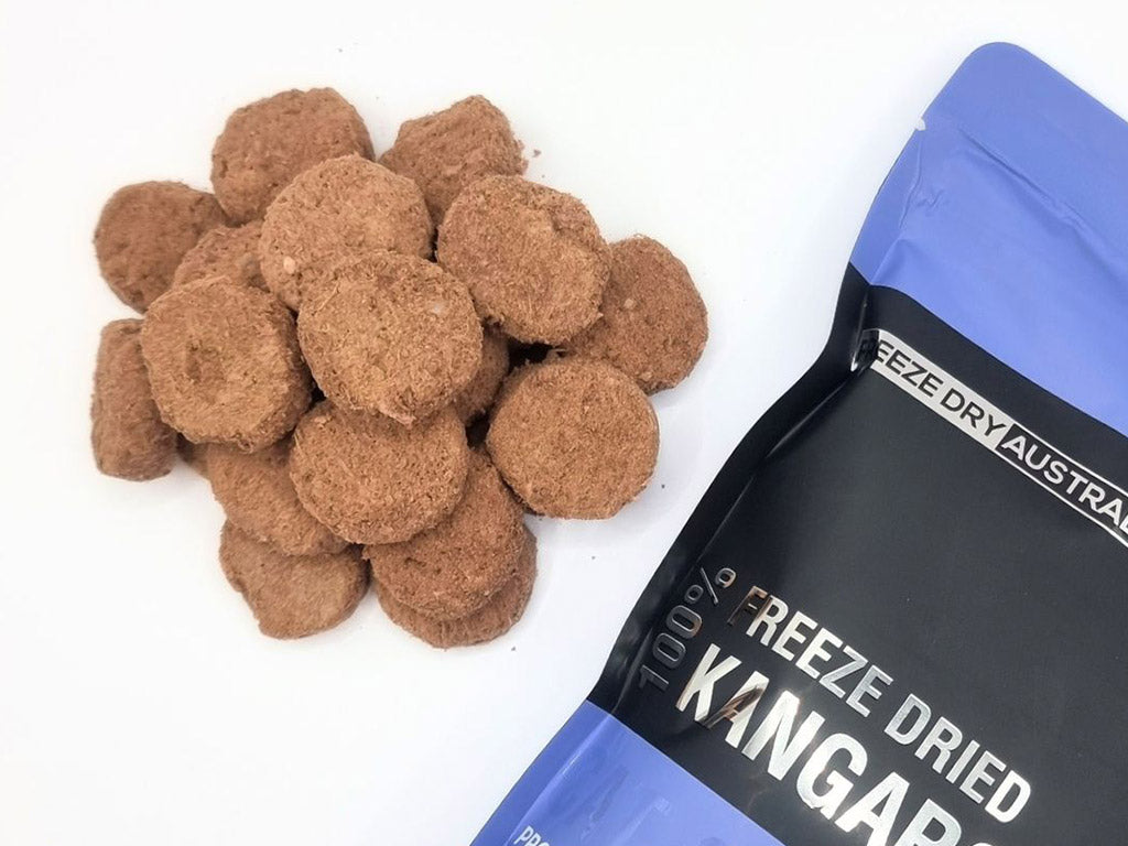 Freeze Dry Australia Freeze Dried Kangaroo Cookie Pet Treats 100g