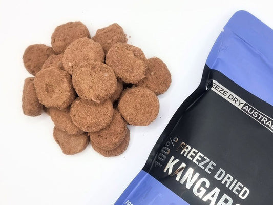 Freeze Dry Australia Freeze Dried Kangaroo Cookie Pet Treats 100g