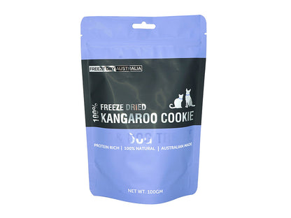 Freeze Dry Australia Freeze Dried Kangaroo Cookie Pet Treats 100g