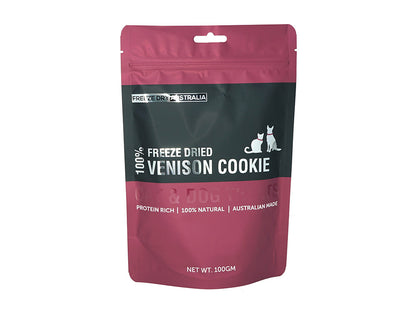 Freeze Dry Australia Freeze Dried Venison Cookie - Pet Treats