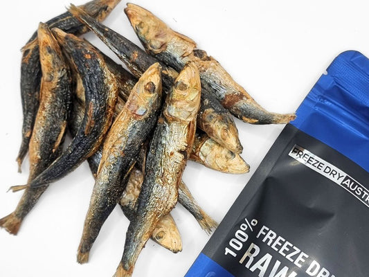 Freeze Dry Australia Freeze Dried Whole Sardines 80g