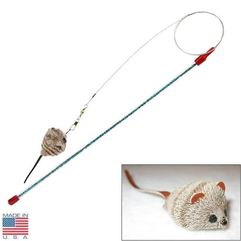 GO CAT CAT CATCHER ROD WITH REPLACEABLE MOUSE